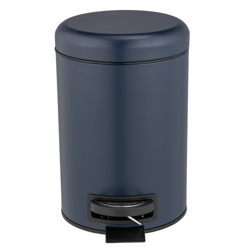WENKO Leman Cosmetic Pedal Bin 3 L Dark Blue