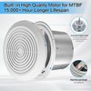 V2262-50 7 Inch Bathroom Exhaust Fan, 50 CFM Quiet Ceiling