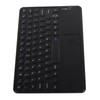 Wireless Keyboard 10in Round Keycap Touchpad Function Portable Widening Enlarging