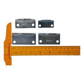 Air Cylinder Rod Clevis 2pcs 2 Bolt Holes Cylinder Connecting Silver Mounting Bracket Durable Metal Pneumatic Parts