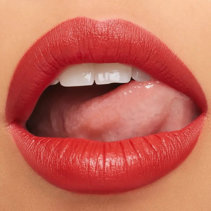 Labial Mini MAC MACximal Silky Matte Chili Mate Sedoso 1.8g