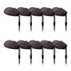 GOCHSS I Golf Iron Head Covers 10 Pcs PU Fit