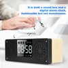 Mini Digital Alarm Clock Speaker, Portable Multifunctional Horn with Radio