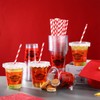 Qinyoung 36 Pcs 14 oz Graduation Plastic Cups with Lids