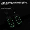 ontto luminous car key fob cover fit for Toyota 2012-2019