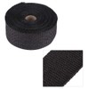 Exhaust Pipe Wrap, 16 ft Black High Heat Insulation Exhaust