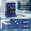 KAMIER Jewelry Box, 360° Rotating Jewelry Organizer with 5 Drawers,Large