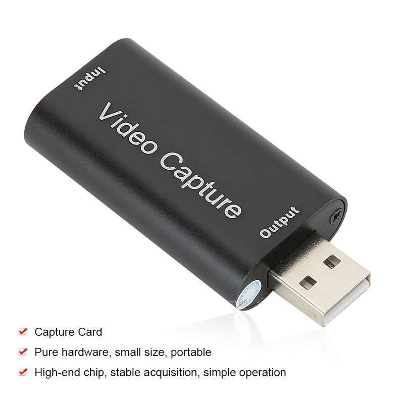 HDMI to USB Audio and Video Capture Card HD Recorder