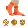 TOVINANNA 1 Pair Sports Ankle Support Toeless Compression Socks Plantar