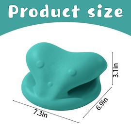 MABOZOO Hair Washing Station for Kids, Sink Hair Washing Neck Pillow for Kids' Wash Time, Ergonomic Kids Hair Washing Station Shampoo Station for Sink (Green)