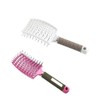 Cepillo Curvo con Ventilación, 2 Cepillos Desenredantes Antifrizz, Cepillo con