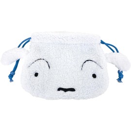 Tees Factory Crayon Shin-chan Plush Drawstring Shiro KS-5530218SI