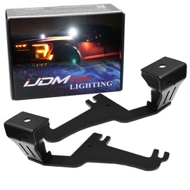 iJDMTOY Heavy Duty Fender Flare Opening Mount Ditch Light Bracket Hardware Compatible with Ford 2021-up Raptor (P702)