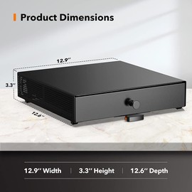 SICHEER K Cup Organization Storage Drawer Maker K Cup Holder Sliding Tray Pull out Coffee Pod Organizer Rolling Stand Countertop Maker Stand Rack Capsules Compatible with Keurig Accessories