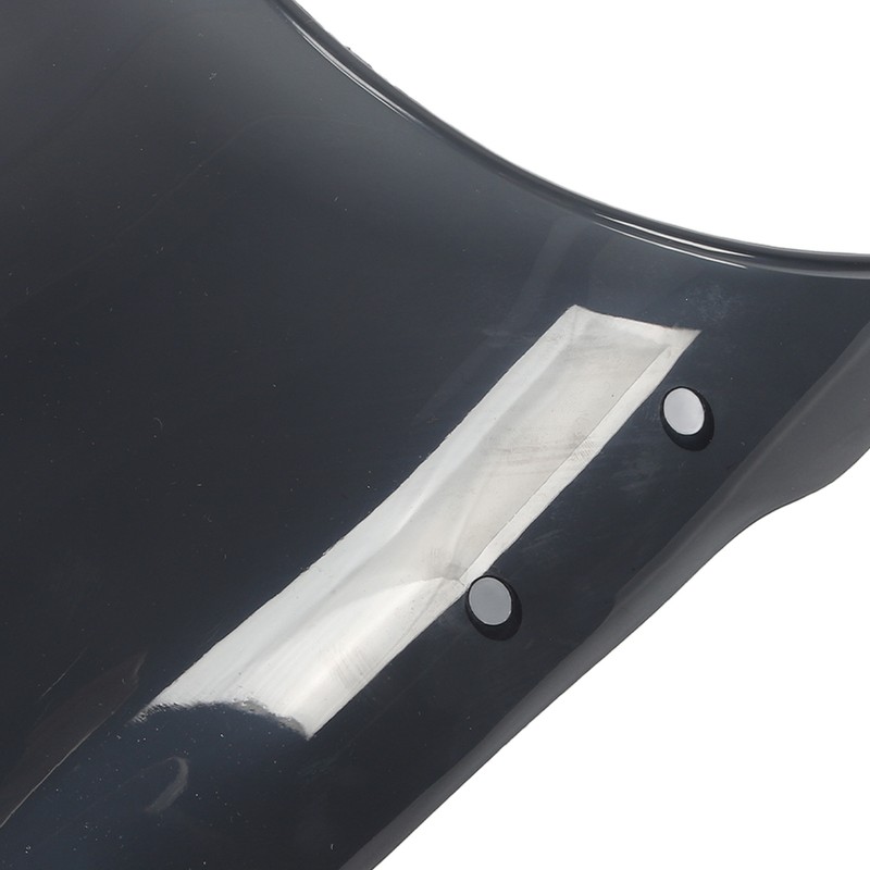 Motorcycle Front Windshield PC Airflow Wind Deflector Fairing Windscreen for