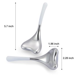 Fabludo 2-in-1 Gua Sha Cryo Sticks, Facial Skin Care Tools for Women Face and Eyes