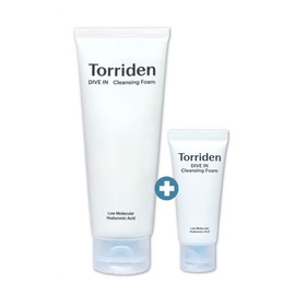 Torriden Dive-in Low Molecular Hyaluronic Acid Cleansing Foam 150ml + 30ml Set, 1 Set, 180ml / 토리든 다이브인 저분자 히알루론산 클렌징폼 150ml + 30ml 세트, 1세트, 180ml