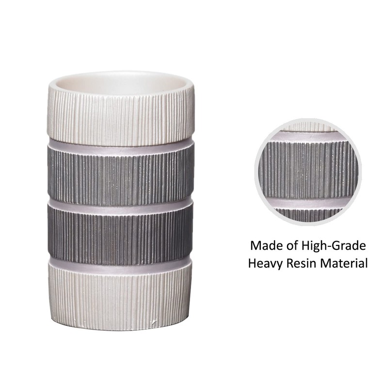 Popular Bath Modern LINE, Tumbler, Grey