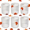 Gutter Guard (6 Pack) Leaf Filter Gutter Strainer & Downspout