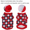 Pet Pig Spring Summer Sleeveless TShirt Pet Vest Sweatshirt Rhombus
