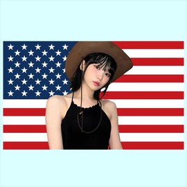 Chaewon Flag 3x5Ft Wall Banner Wall Tapestry Poster for Outdoor or Indoor Decor