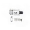 High Logic J-363 Stainless Steel Push Latch, Silver