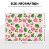 Pink Flamingos Dish Drying Mat for Kitchen, 18 x 24