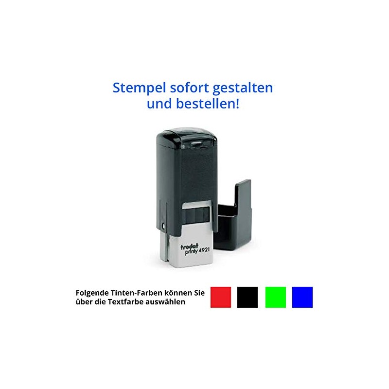 Trodat Printy 4921 Stamp (12 x 12 mm) for 2