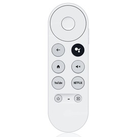 Replacement Voice Remote Control for Google Chromecast 4k Snow Streaming Media Player,Voice Remote Control Replacement for Google TV GA01920-US GA01919-US(Remote Control Only)