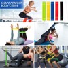 TBONEEY 5 Pack Bandas Elasticas Fitness, Bandas de Ejercicio Resistencia