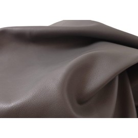 NAT LEATHERS Gray Smooth Faux Leather Synthetic Pleather 0.9 mm Oxford 1 Yard 52 Inch Wide x 36 Inch Long Soft Smooth Vinyl Upholstery (Gray Smooth)