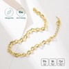 ZEETNIVI Chunky Necklace Layered Gold Choker For Women Stackable Statment
