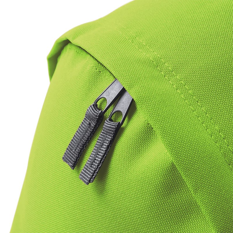 BagBase BG125J Junior Fashion Backpack - Lime Green/Graphite Grey