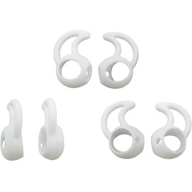 Zotech 3 Pair Silicone Earhooks Compatible with Apple EarPods (White)