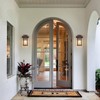 Smeike Outdoor Wall Sconce, Outside Porch Light Fixtures, Anti-Rust Exterior