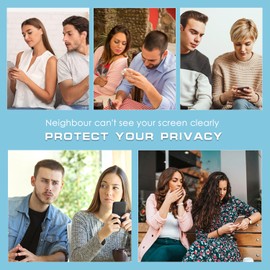 MiKoyi 2+2 Pack for Xiaomi 13T/13T Pro Privacy Screen Protector, Privacy Tempered Glass Screen Protector+Camera Lens Protector Anti-Spy 9H Hardness Anti-Scratch Bubble Free for Xiaomi 13T Pro/13T