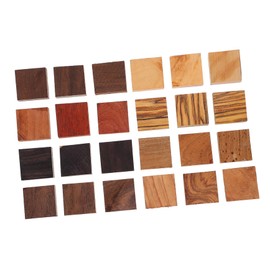 NOLITOY 24pcs Wooden Ring Blanks DIY Craft Blocks Natural Wood Material for Jewelry Making Polished Finger Ring Supplies for Classroom Home Projects