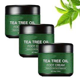 Nueva Crema Hidratante Para Pies 2026 Con Aceite De Árbol De Té, Suaviza Y Renueva Talones Y Pies Secos, Agrietados Y Ásperos (1)