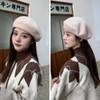 WinsGreat Beret Women's Knit Artist Hat, Wool Blend, Size Adjustable,