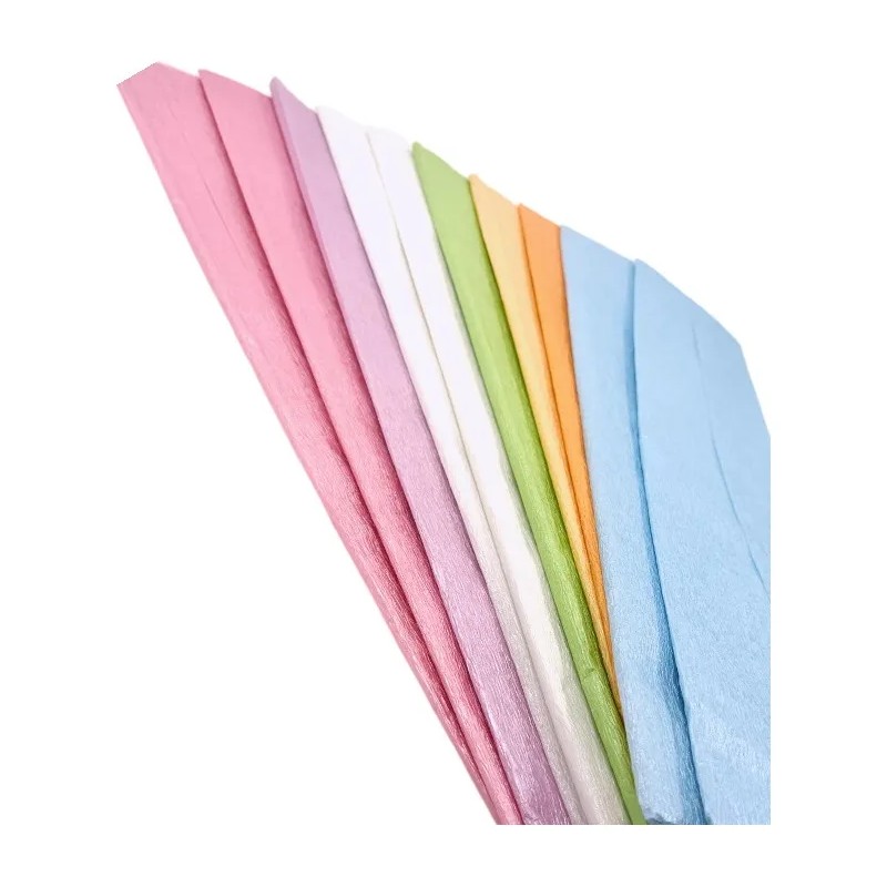 Papel Crepe Perla Pascua 200x50 cm Pack 10 Pliegos