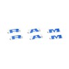 Reflective Concepts 2019-2025 RAM Door Emblem Overlay Decal Stickers -