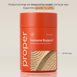 Proper, The Oranges Immune Support Supplement. Orange Tangerine Drink Mix. Elderberry Vitamin C and Zinc Complex with Echinacea, Immunity Vitamins, Phytonutrients and Gut Health Probiotic
