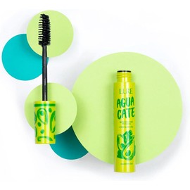 Lure Máscara para Pestañas Aceite de Aguacate Waterproof Crecimiento y volumen, vitaminas A, D, E, F, negro intenso