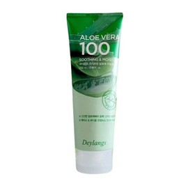 Dayrance Highly Concentrated Aloe Soothing Gel Pack 100 Tube Type 250ml Alcohol-Free Body Lotion Body Cream using natural preservatives / 데이랑스 고농축 알로에 수딩젤 팩 100 튜브형 250ml 무알콜 천연보존제 사용 바디로션 바디크림