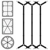 YibaiYi 3Pcs Bed Sheet Clips Adjustable Elastic Fitted Sheet Straps,