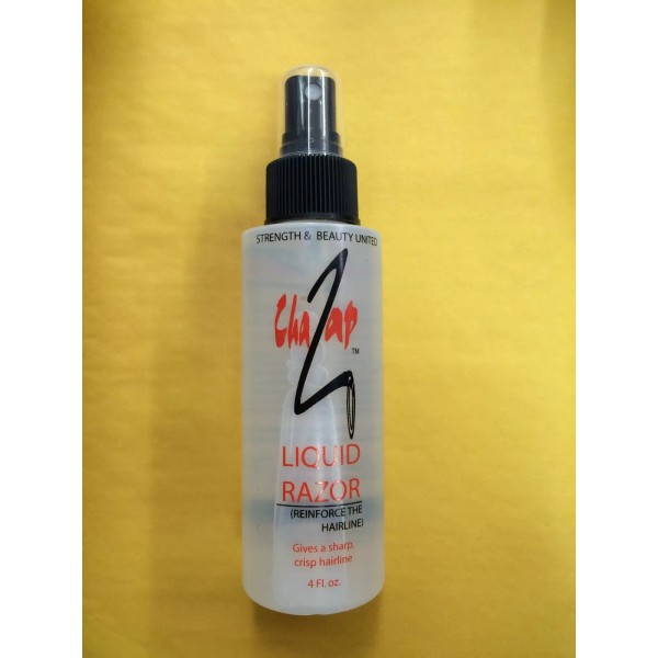 chazap LIQUID RAZOR 4oz By CHAZAP. Crisp Hairline, Shape Up