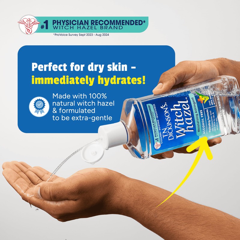 T.N. Dickinson's Witch Hazel Alcohol Free Moisturizing Astringent | 100%