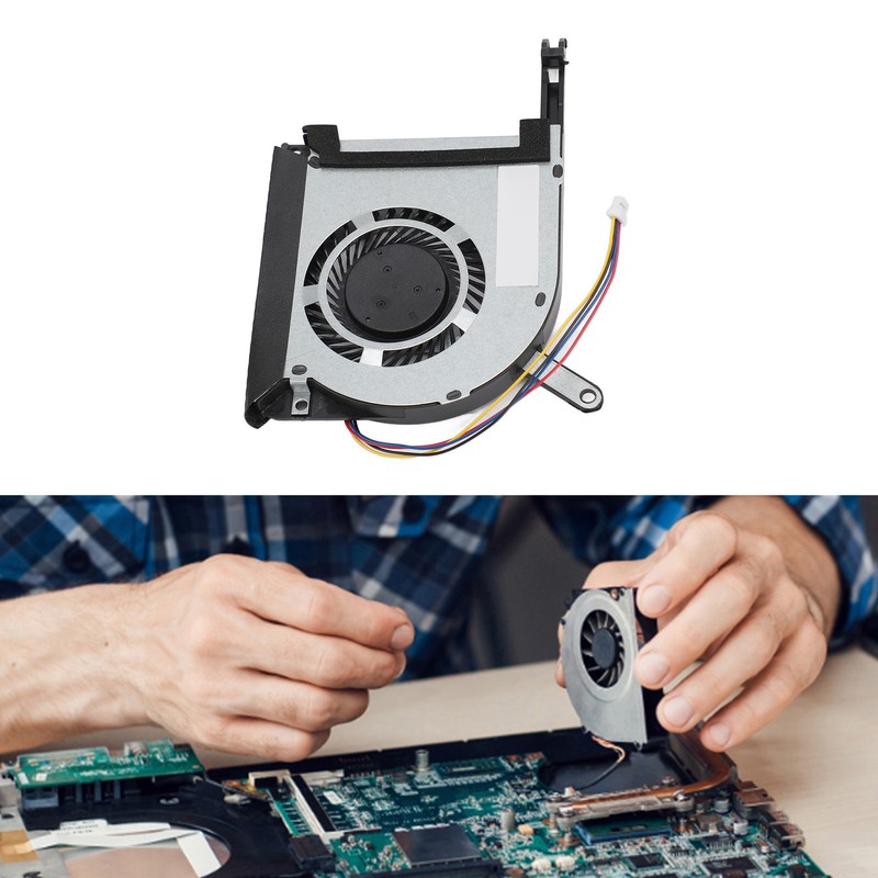 Laptop Cooling Fan 4 Pin Replacement Cooling Fan for ASUS