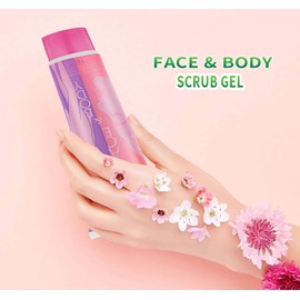Face and Body cleansing scrub gel