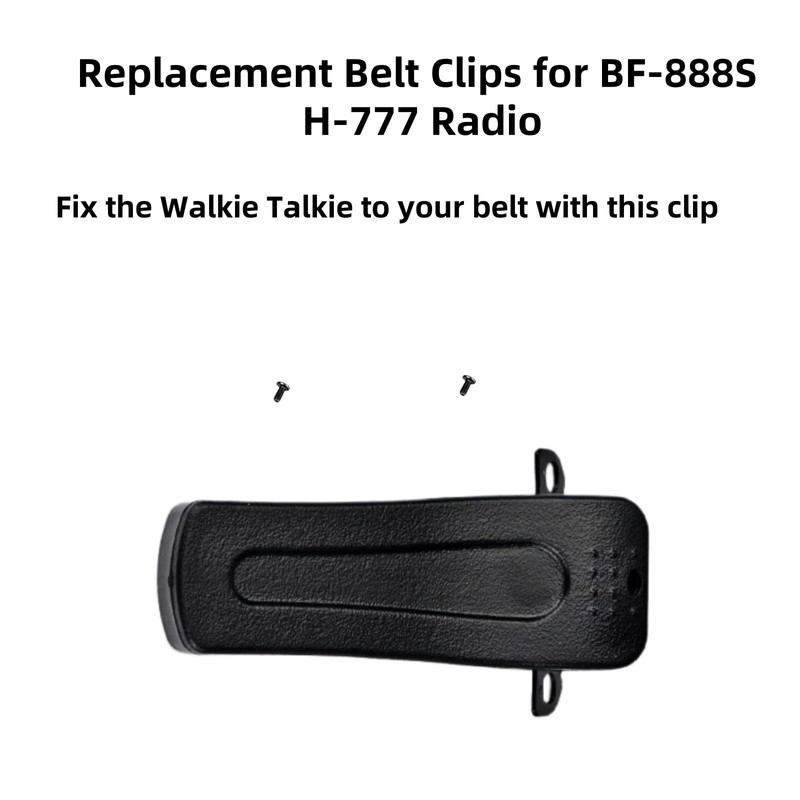 10Pack Belt Clip Compatible with Baofeng BF-888S BF-666S BF-777S with